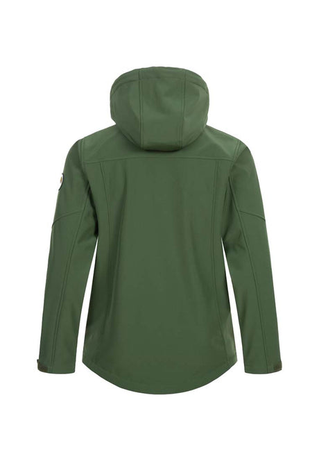 Ankerglut Herren Softshelljacke mit Kapuze 191111