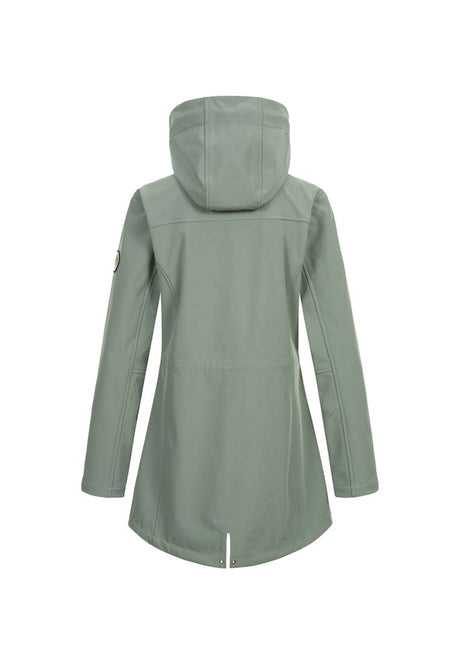 Ankerglut Damen Softshellmantel mit Kapuze 191112