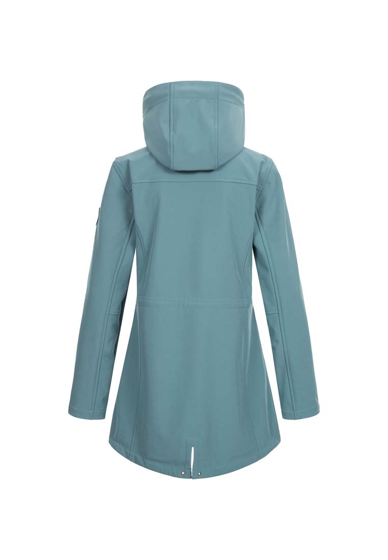 Ankerglut Damen Softshellmantel mit Kapuze 191112