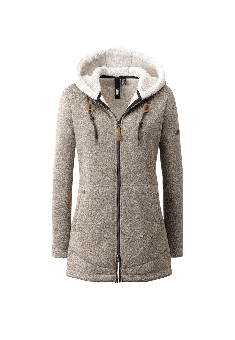 LPO Damen Double Face Fleecemantel Raphaela 745507