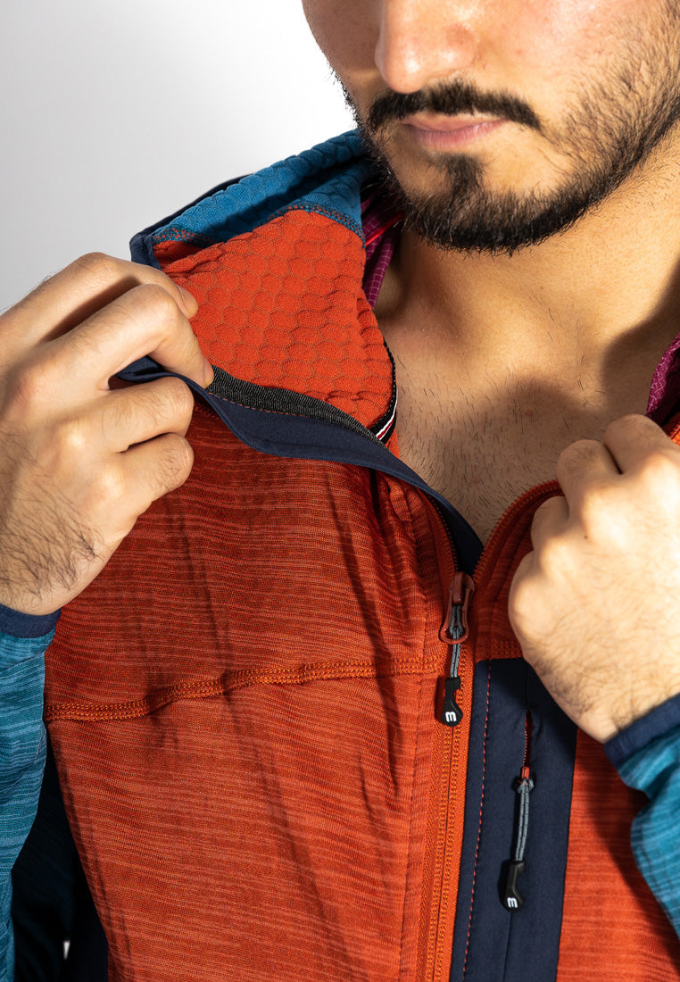 Maul Sport Herren  Fleecejacke mit Kapuze Kahlersberg