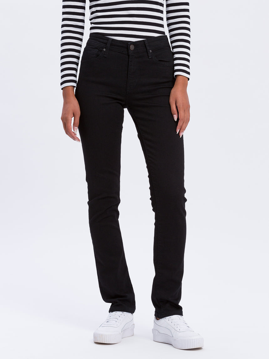 Cross Jeans Damen ANJA - Slim Fit -black