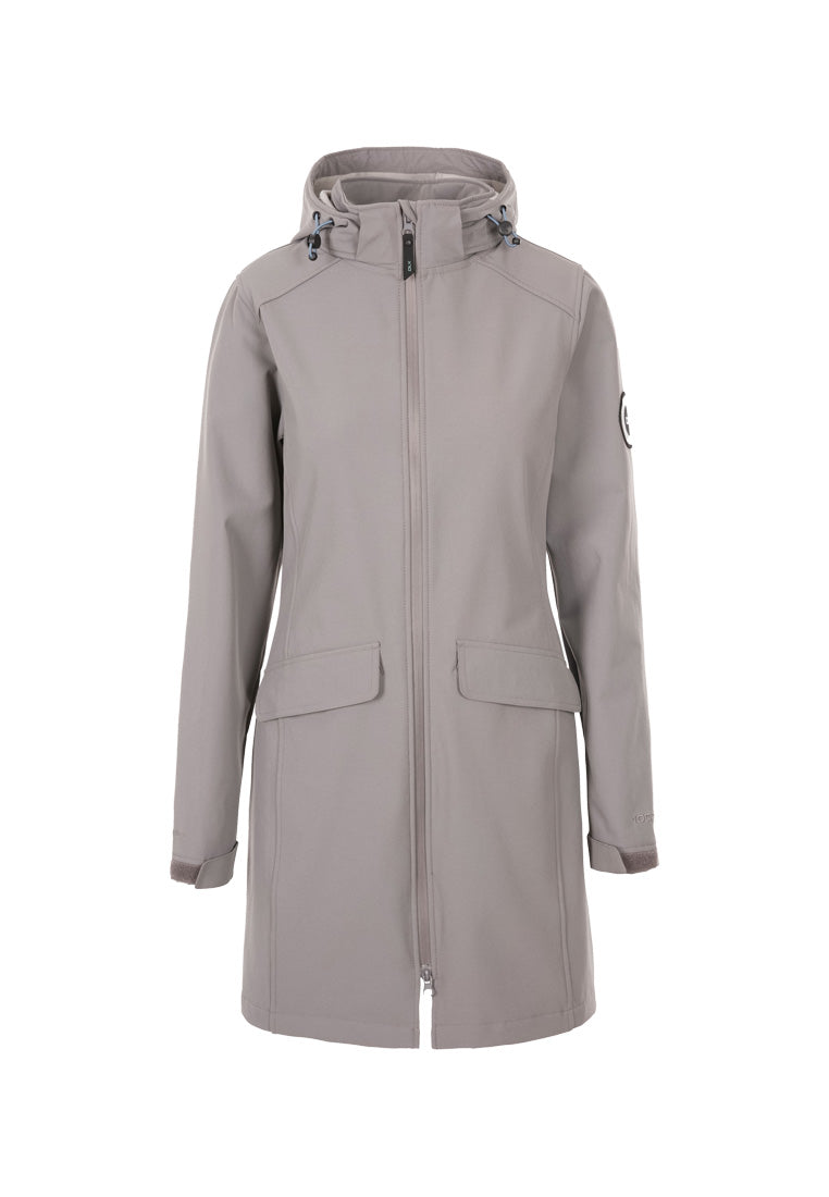 DLX Damen Softshellmantel mit Kapuze Maria