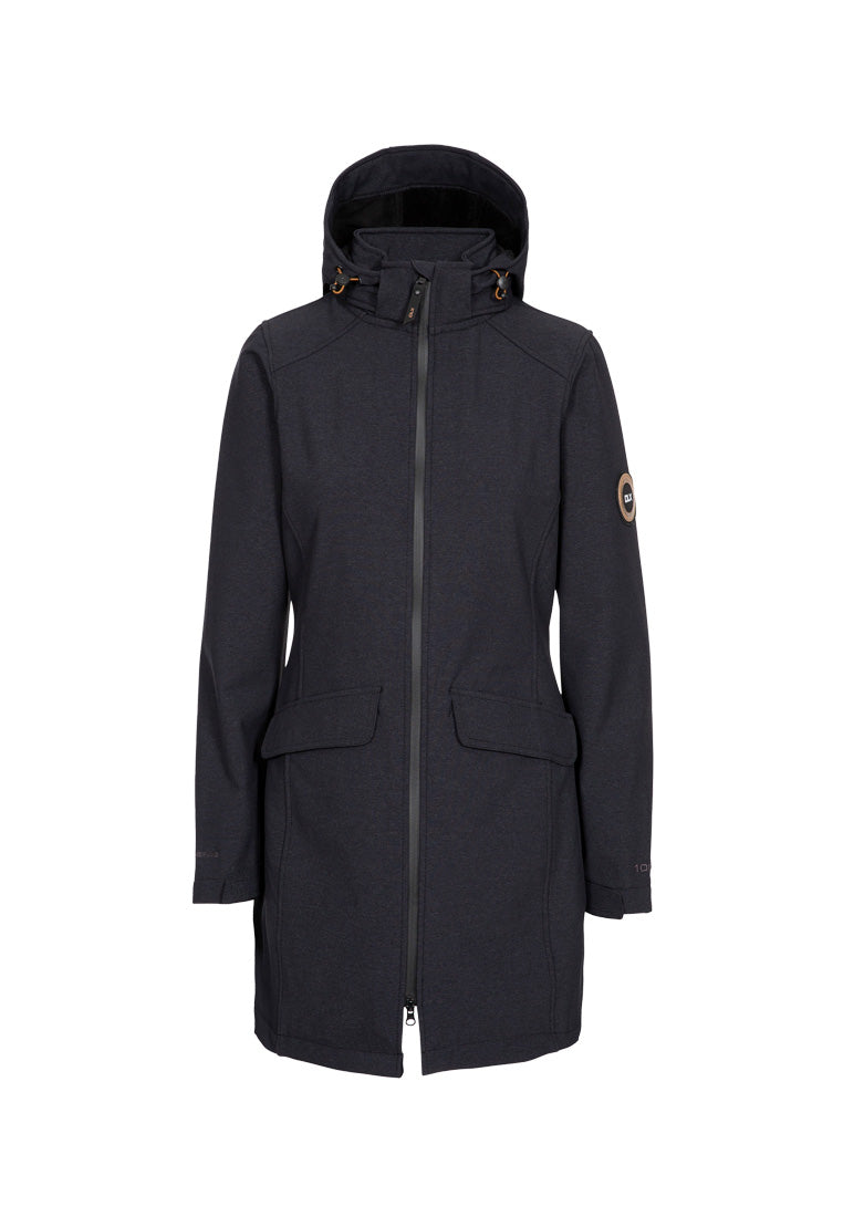 DLX Damen Softshellmantel mit Kapuze Maria