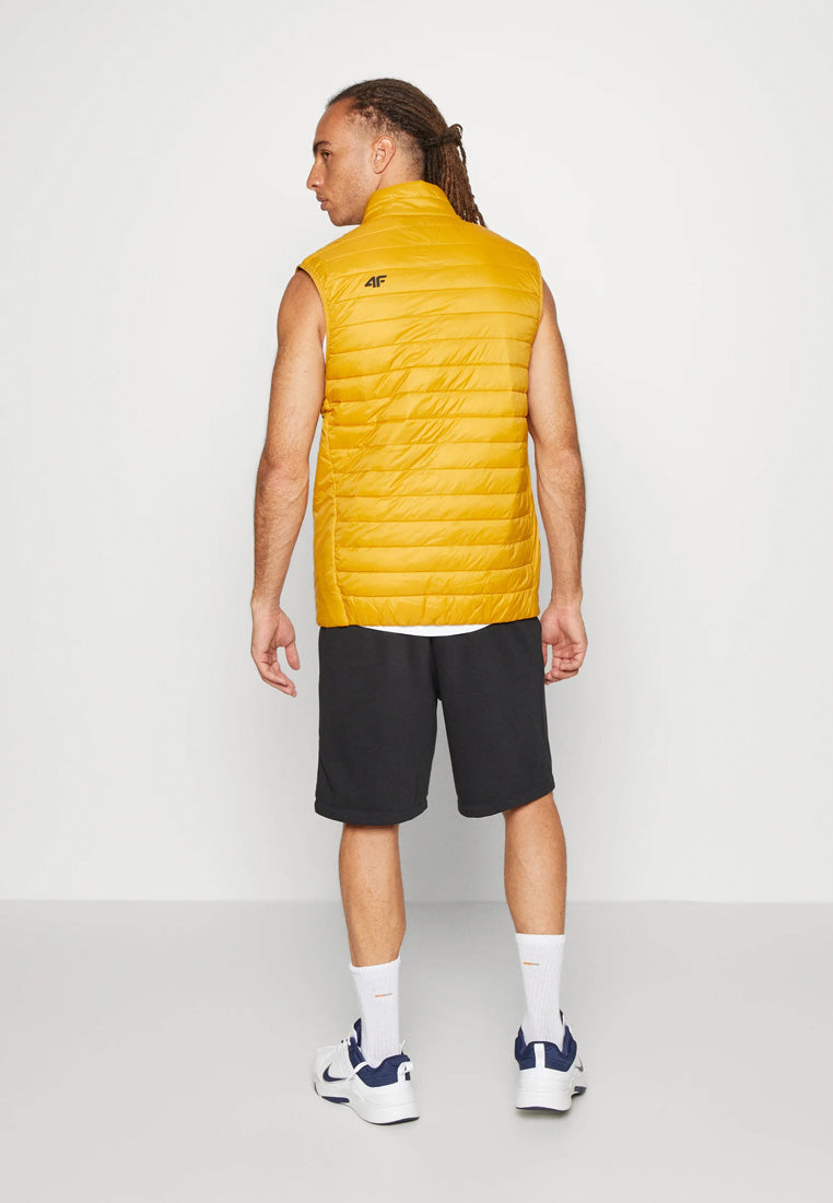 4F Herren Steppweste H4Z22KUMPO001 -gelb