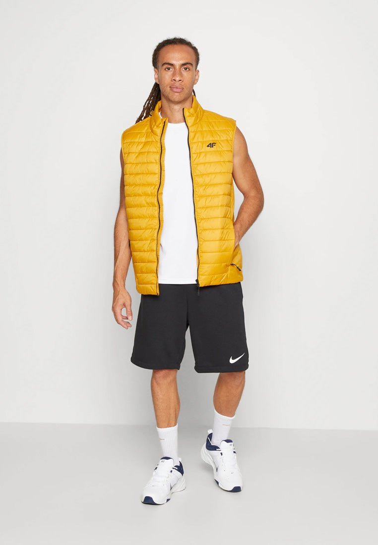 4F Herren Steppweste H4Z22KUMPO001 -gelb