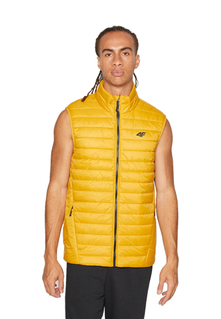4F Herren Steppweste H4Z22KUMPO001 -gelb