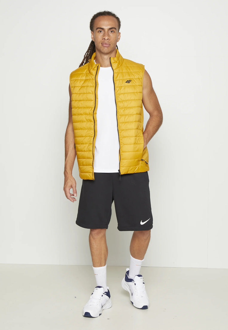 4F Herren Steppweste H4Z22KUMPO001 -gelb