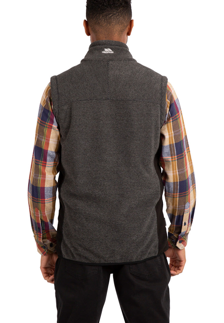 Trespass Herren Fleeceweste JYNXLESS - BLACK