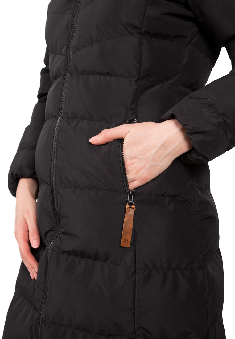 Trespass Damen Outdoormantel mit Fellkapuze AUDREY