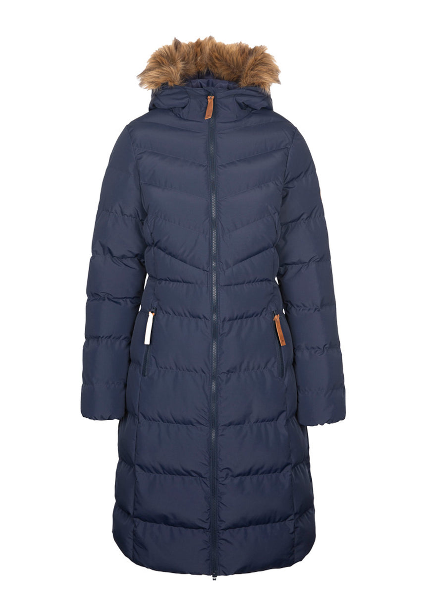 Trespass Damen Outdoormantel mit Fellkapuze AUDREY