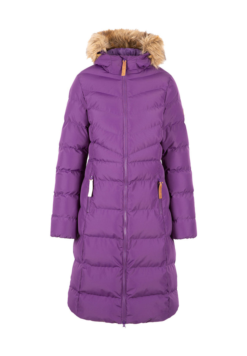 Trespass Damen Outdoormantel mit Fellkapuze AUDREY