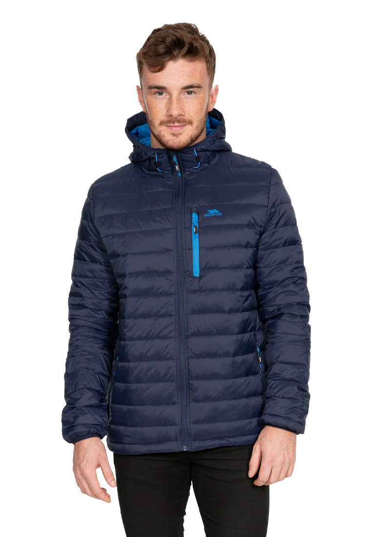 Trespass Herren Isolationsjacke mit Kapuze DIGBY NAVY / BLUE