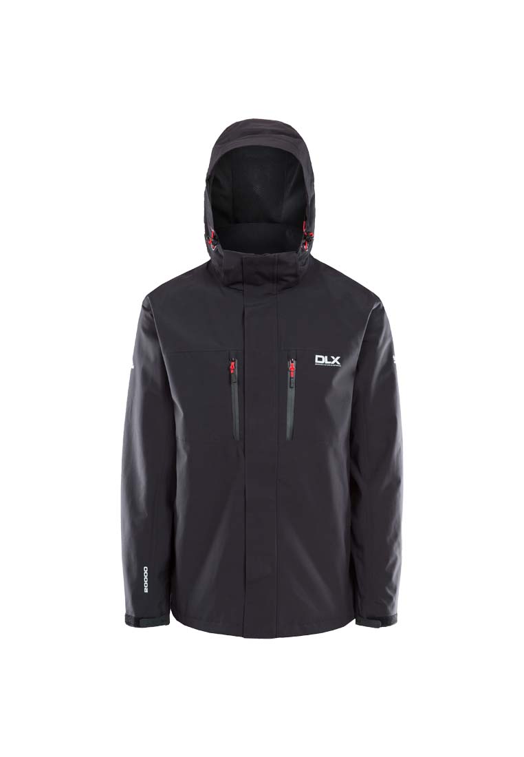 DLX Herren Funktionsjacke mit Kapuze OSWALT