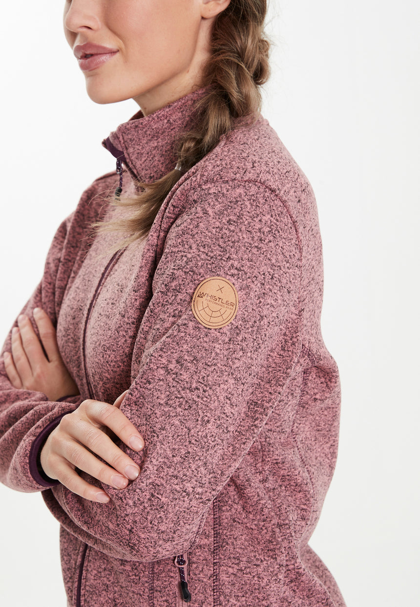 Whistler Damen Strickfleecejacke