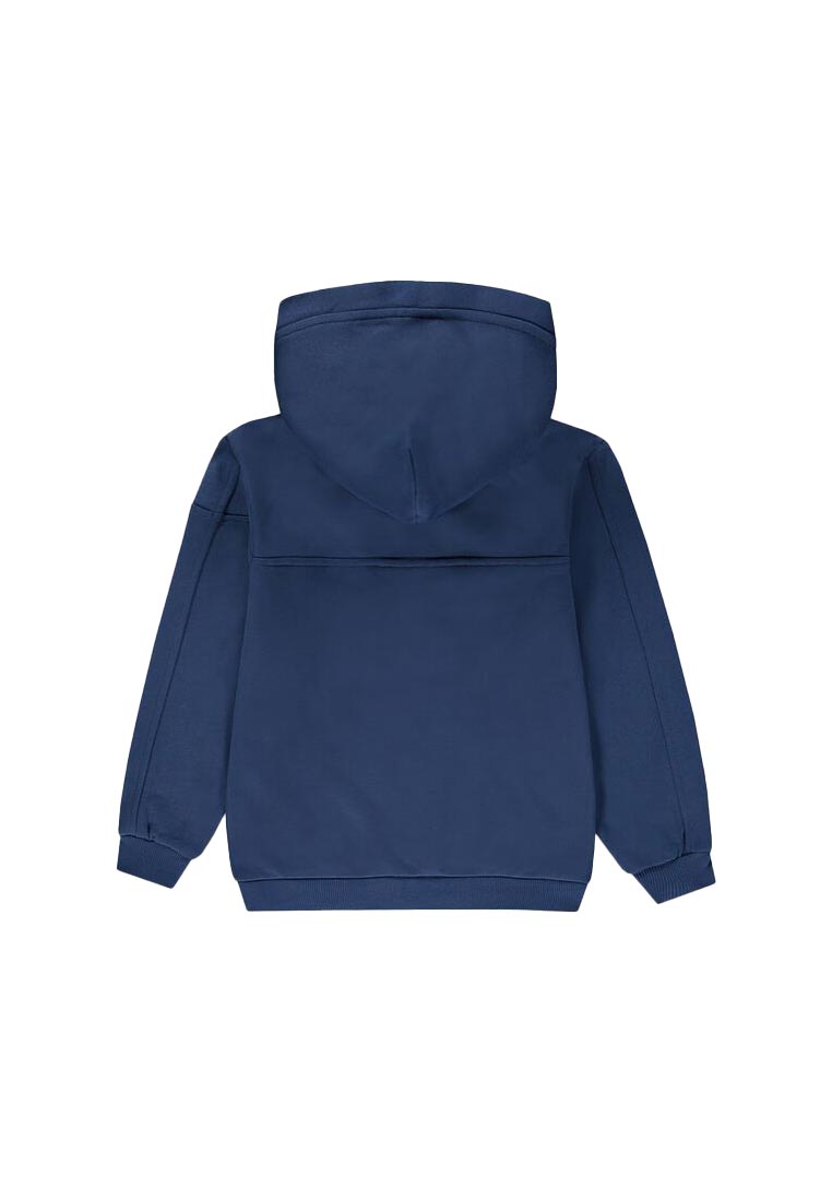 Esprit Sweatjacke 1/1 Arm m. Kapuze, blue-blue