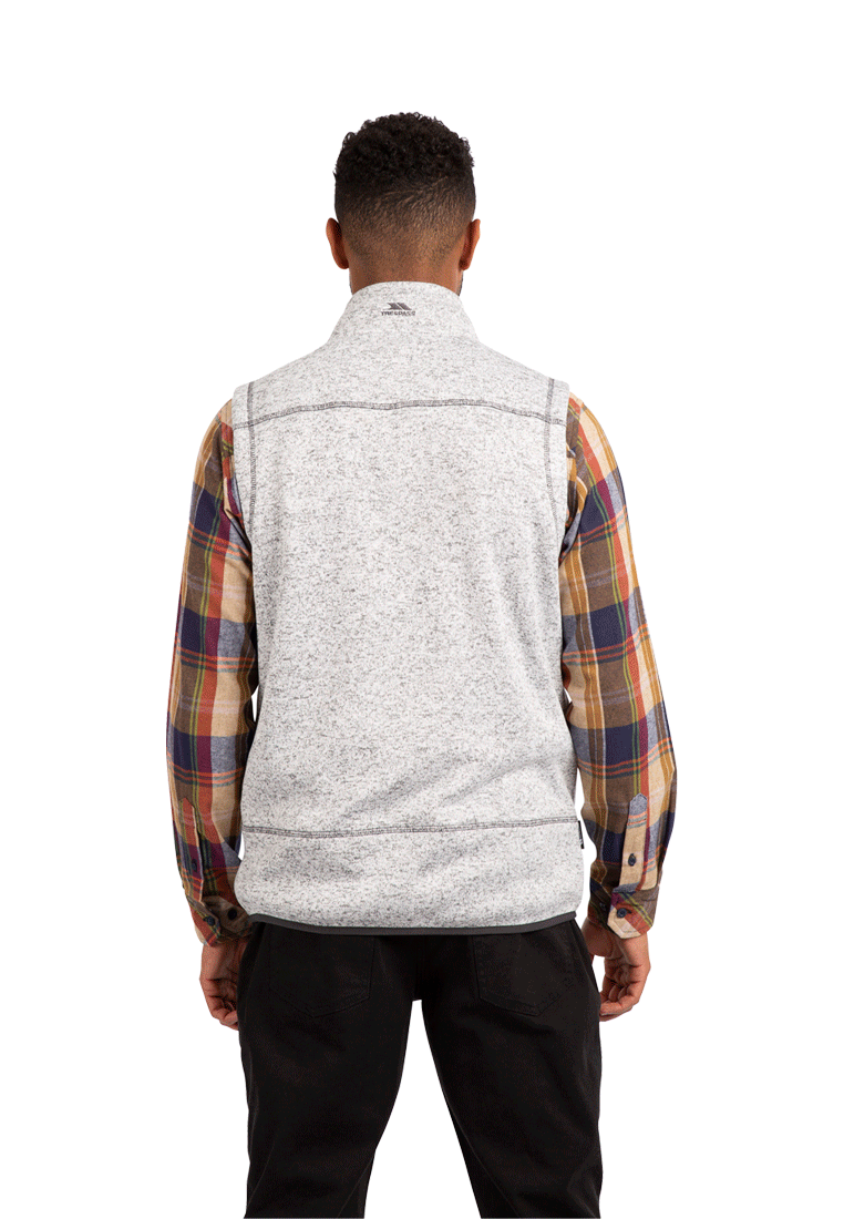 Trespass Herren Strickfleeceweste WOODLEY