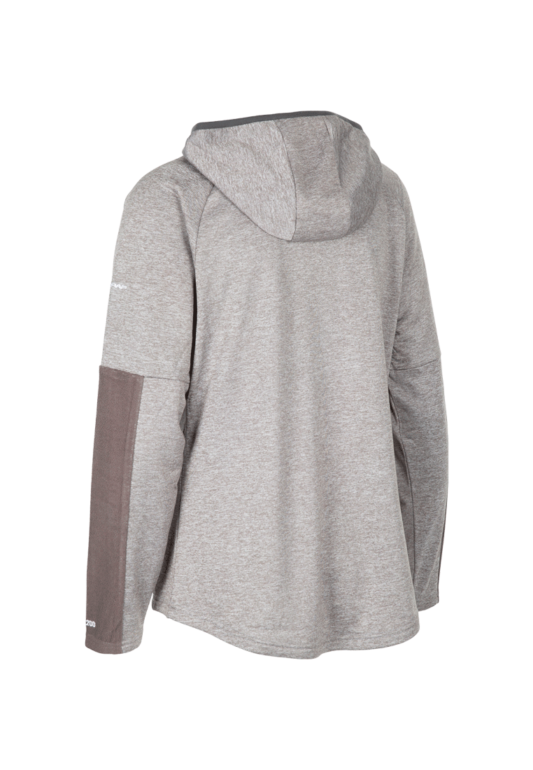 DLX Damen Fleecejacke mit Kapuze TRULLO