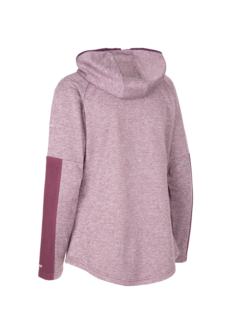 DLX Damen Fleecejacke mit Kapuze TRULLO