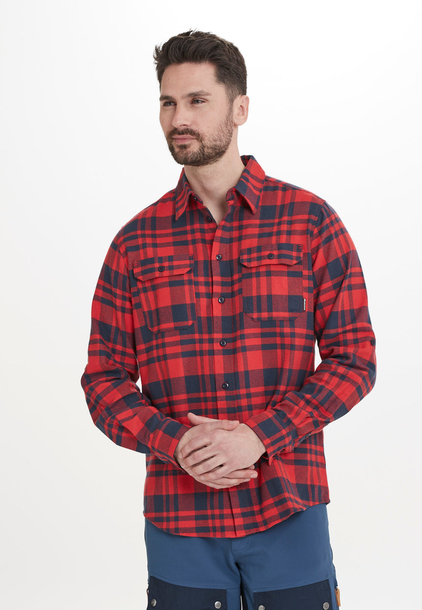 Whistler Herren Flannelhemd Flanell