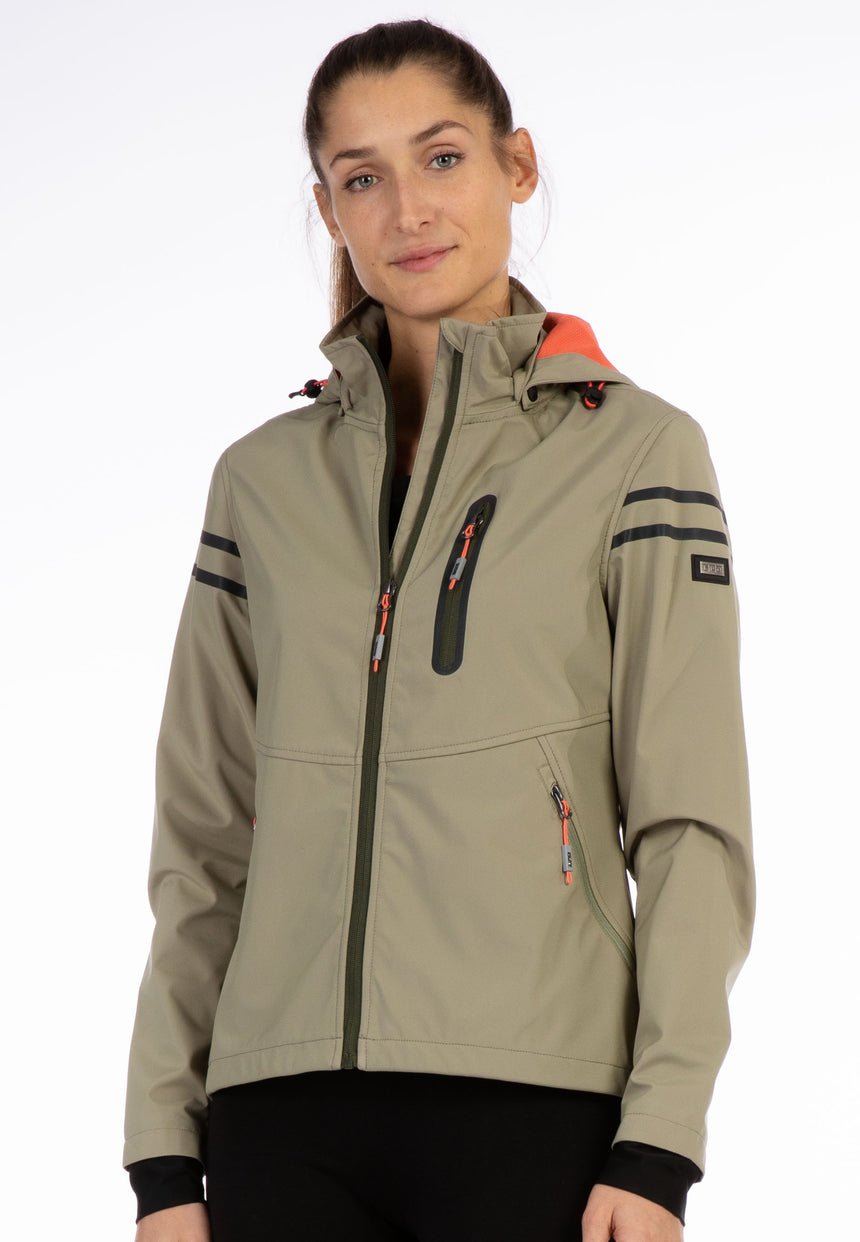 LPO Damen Softshelljacke mit Kapuze Vanessa