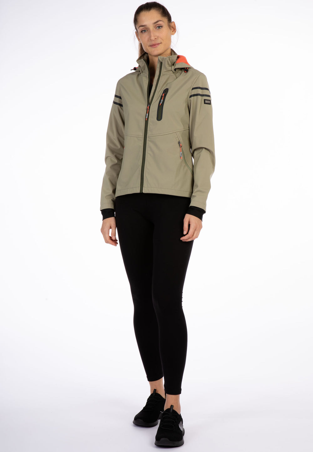 LPO Damen Softshelljacke mit Kapuze Vanessa