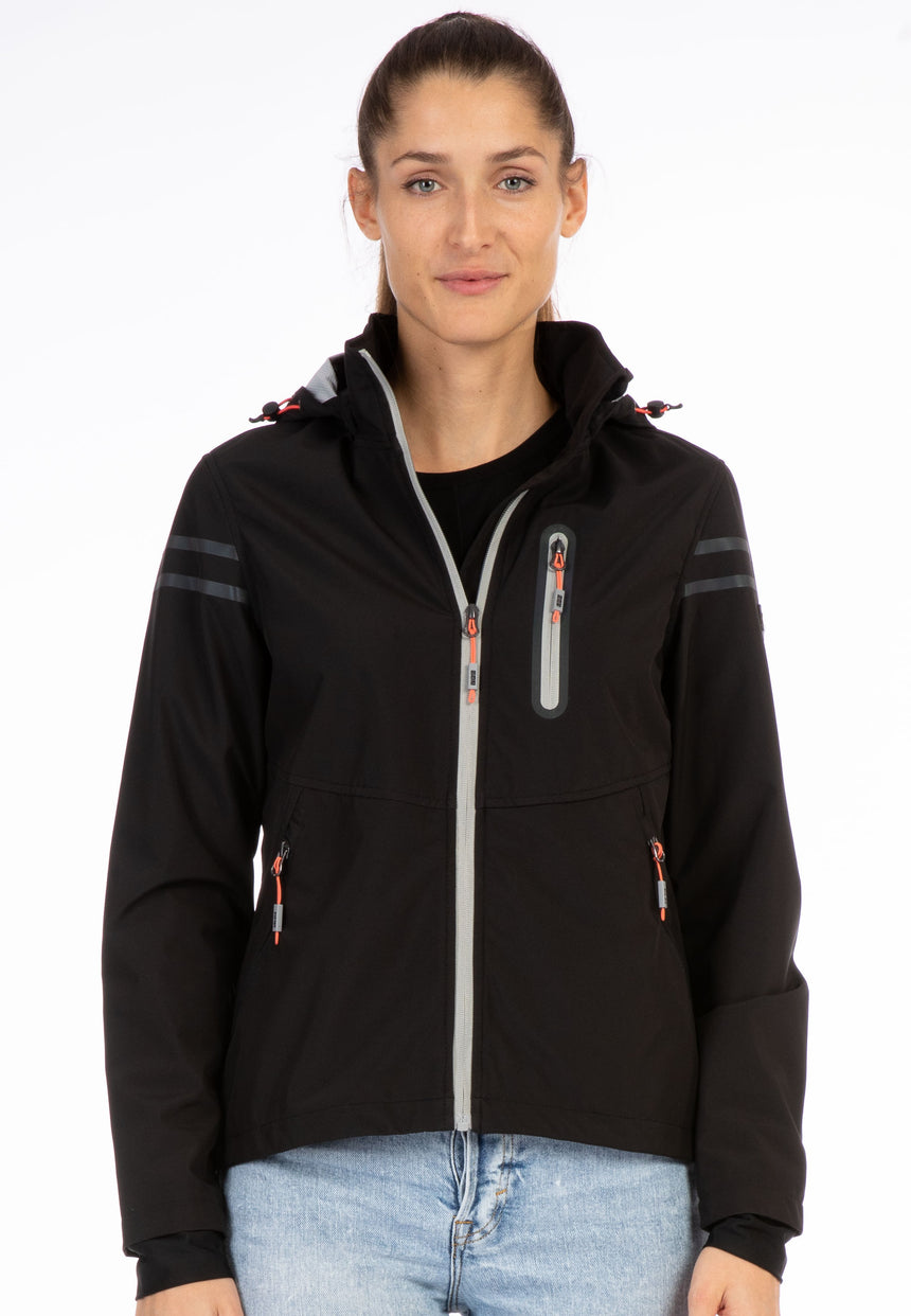 LPO Damen Softshelljacke mit Kapuze Vanessa