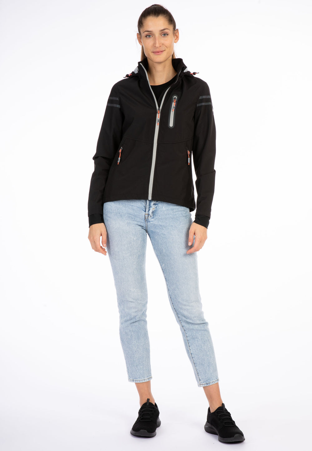 LPO Damen Softshelljacke mit Kapuze Vanessa