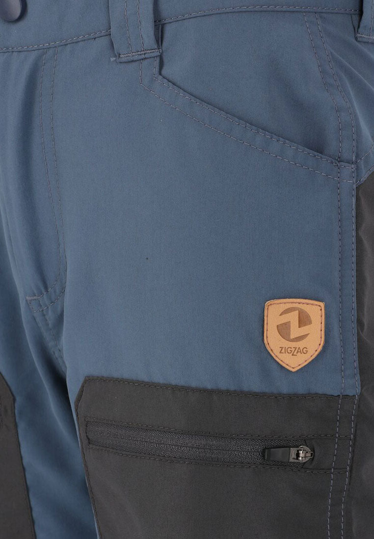 ZIG ZAG Kinder kurze Trekkingshort Atlantic