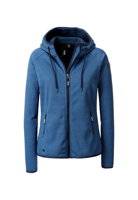 LPO Damen Strickjacke mit Kapuze Xana