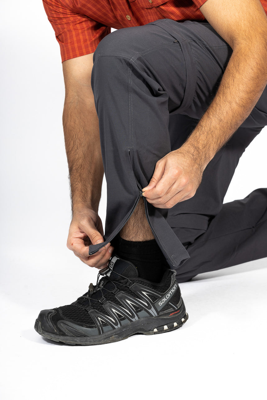 MauL Sport Herren Wanderhose elastisch T-Zipp-off Quebec