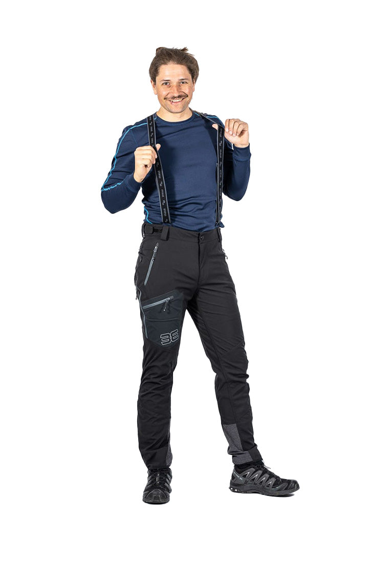 Maul Sport Herren Softshell Tourenhose Seilschaft