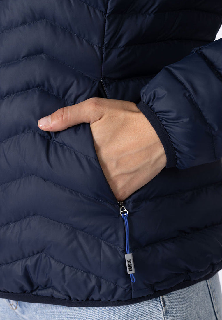 LPO Damen Steppjacke wattiert mit Kapuze Serafine