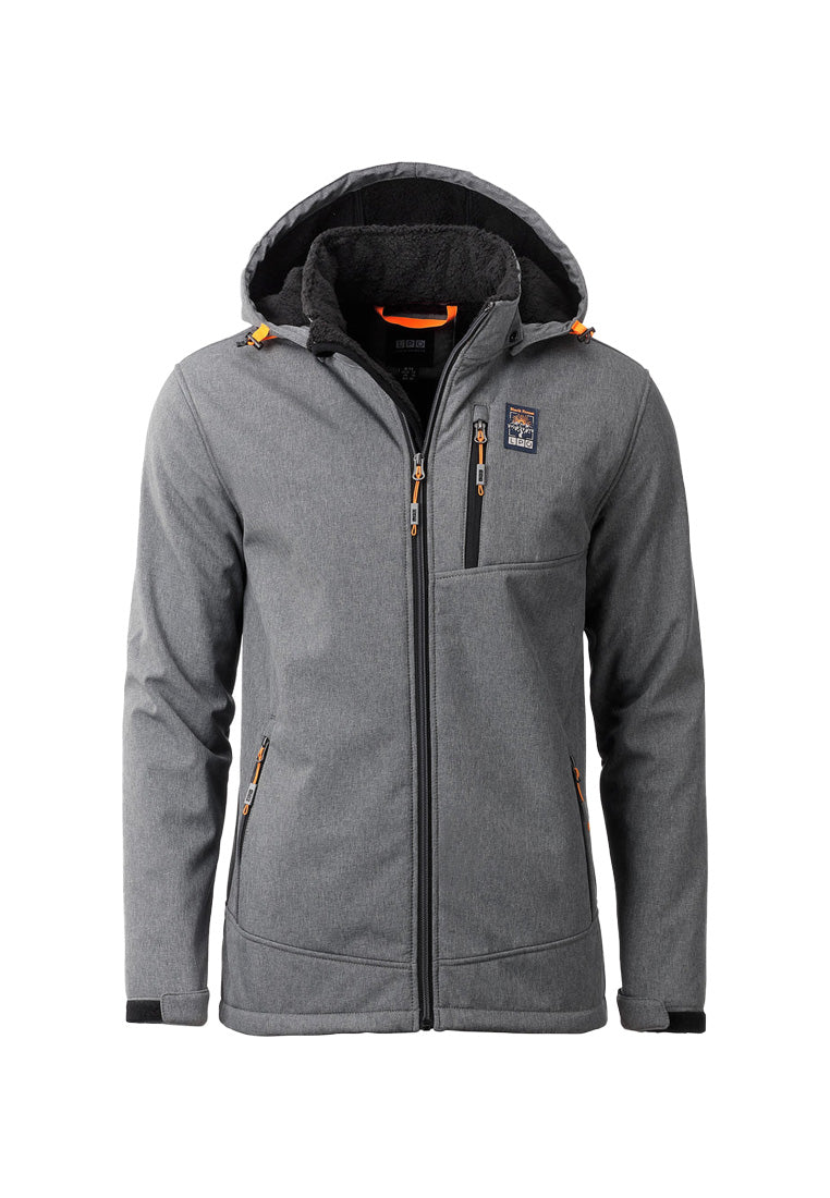 LPO Herren Softshelljacke mit Felleinsatz Laron