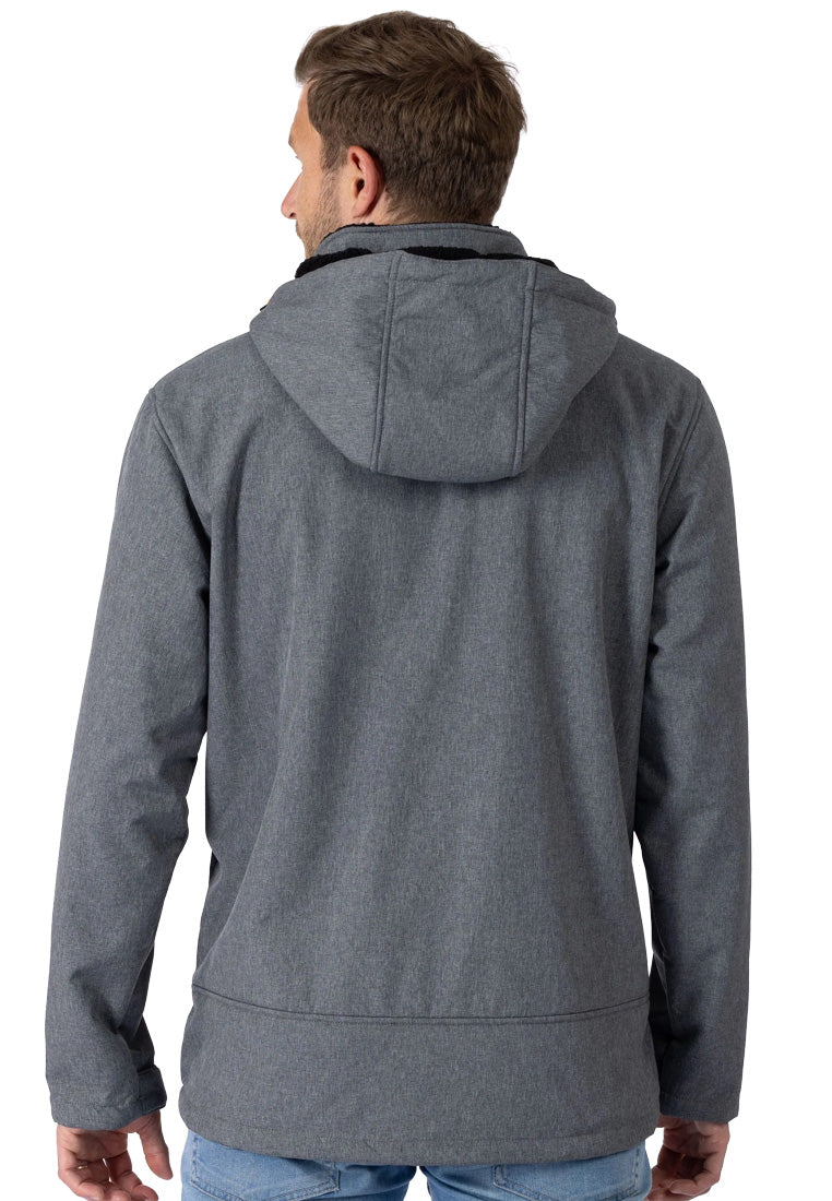 LPO Herren Softshelljacke mit Felleinsatz Laron