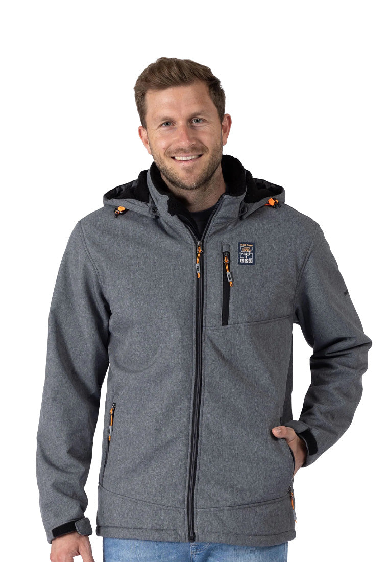 LPO Herren Softshelljacke mit Felleinsatz Laron