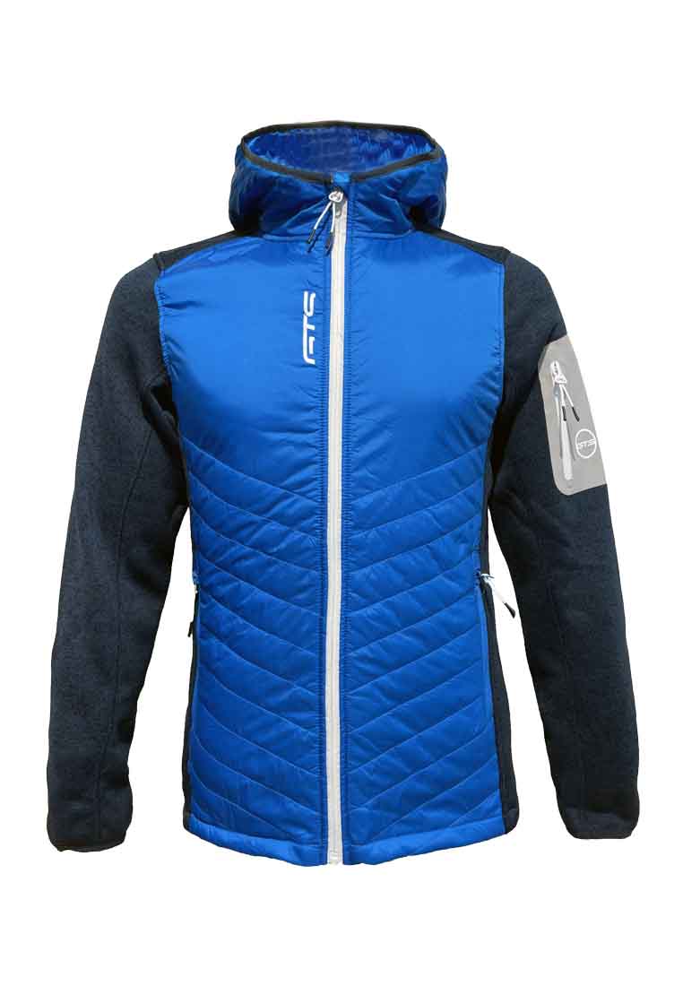 GTS Herren Hybridjacke mit Kapuze 407712M