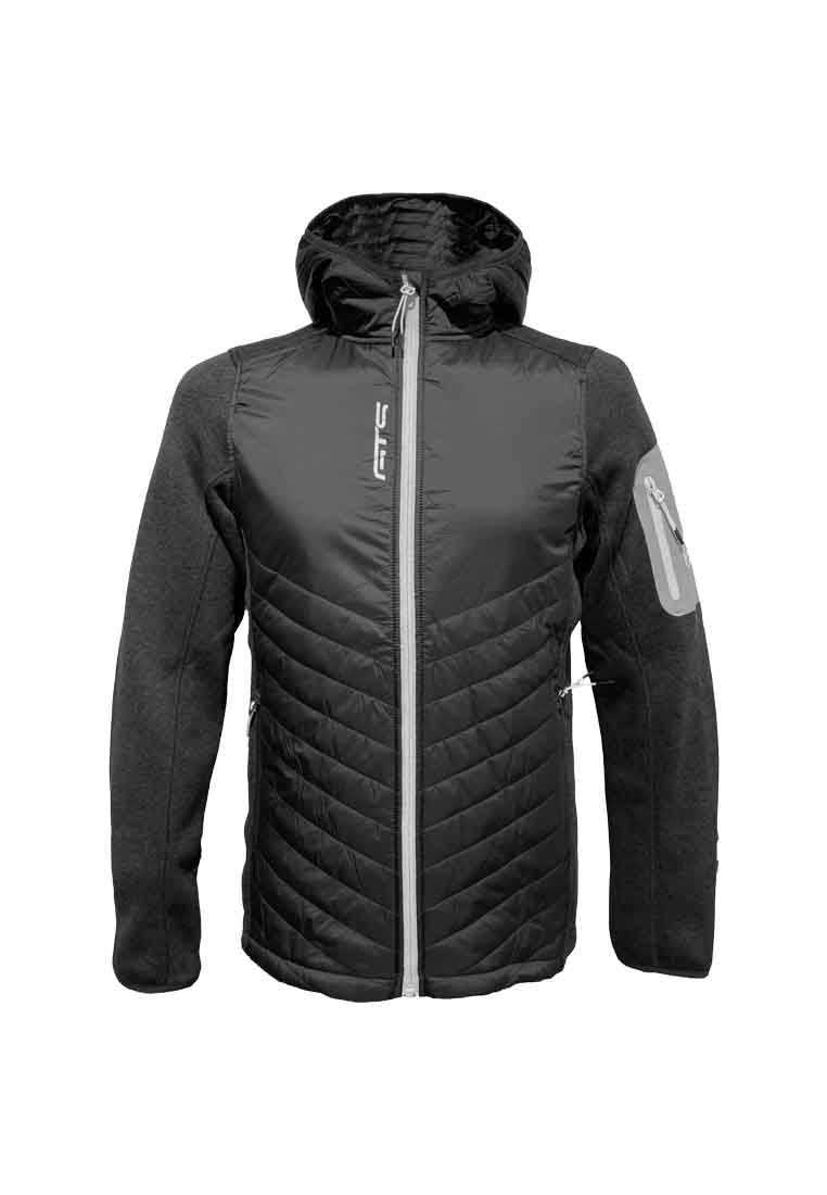 GTS Herren Hybridjacke mit Kapuze 407712M