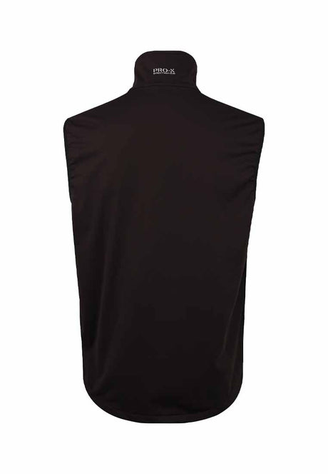 Pro X Herren Softshellweste Mateo 2722  schwarz