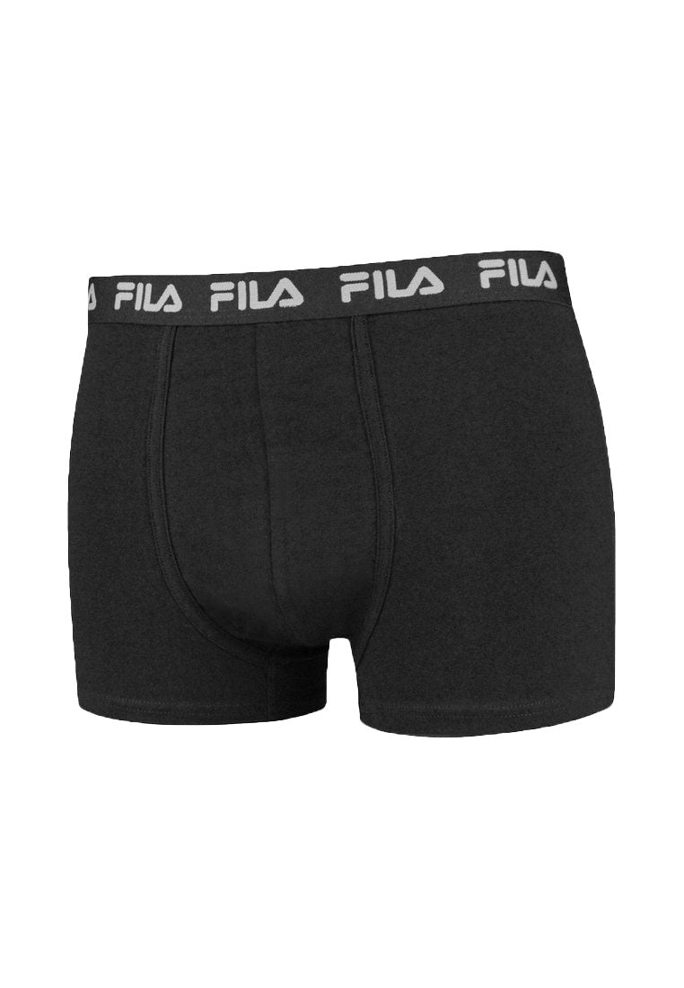 Fila Herren Boxershort 2er Pack schwarz/ schwarz