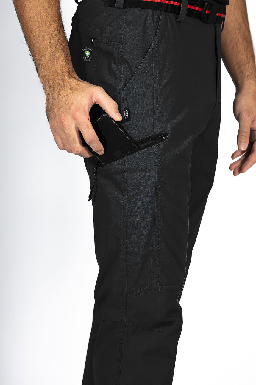 Maul Sport Herren Outdoor-/Krempelhose Greenstone 4760600 (grey)