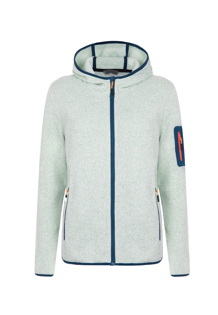 BLUE WAVE Damen Strickfleecejacke mit Kapuze Lotte