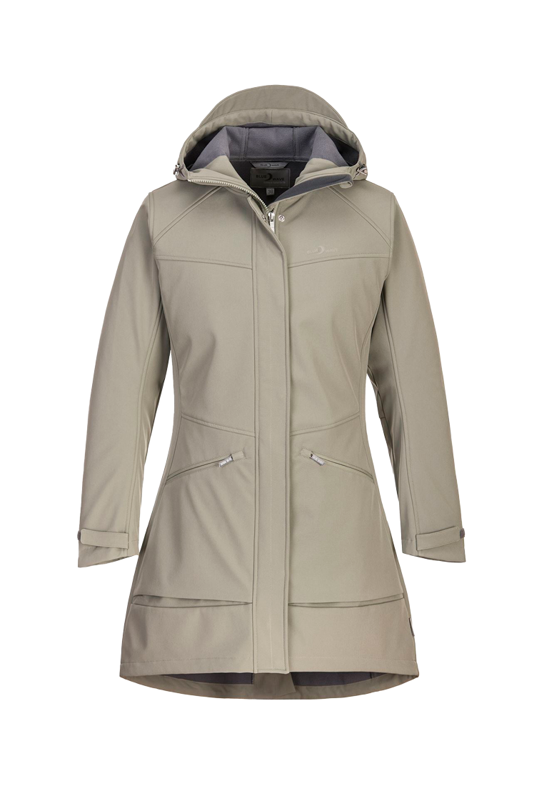 BLUE WAVE Damen Softshellmantel Klementine