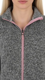 BLUE WAVE Damen Strickfleecejacke Helga