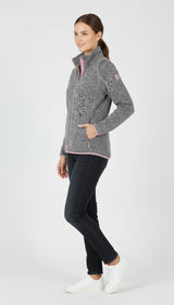 BLUE WAVE Damen Strickfleecejacke Helga