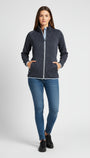 BLUE WAVE Damen Strickfleecejacke Helga