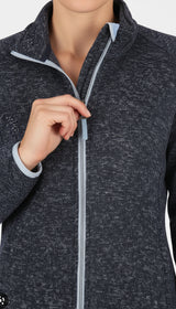 BLUE WAVE Damen Strickfleecejacke Helga