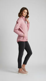 BLUE WAVE Damen Strickfleecejacke Helga