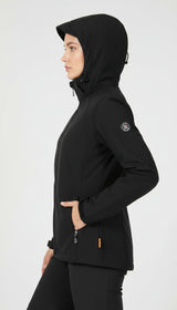 Blue Wave Damen Softshelljacke mit abnehmbarer Kapuze Maite 2224