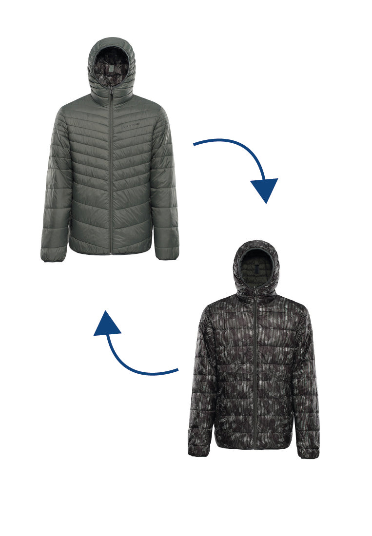 Alpine Pro EROM Herren-Wende-Steppjacke olive